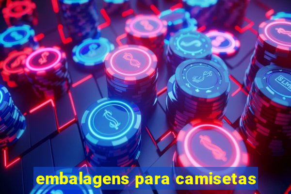 embalagens para camisetas